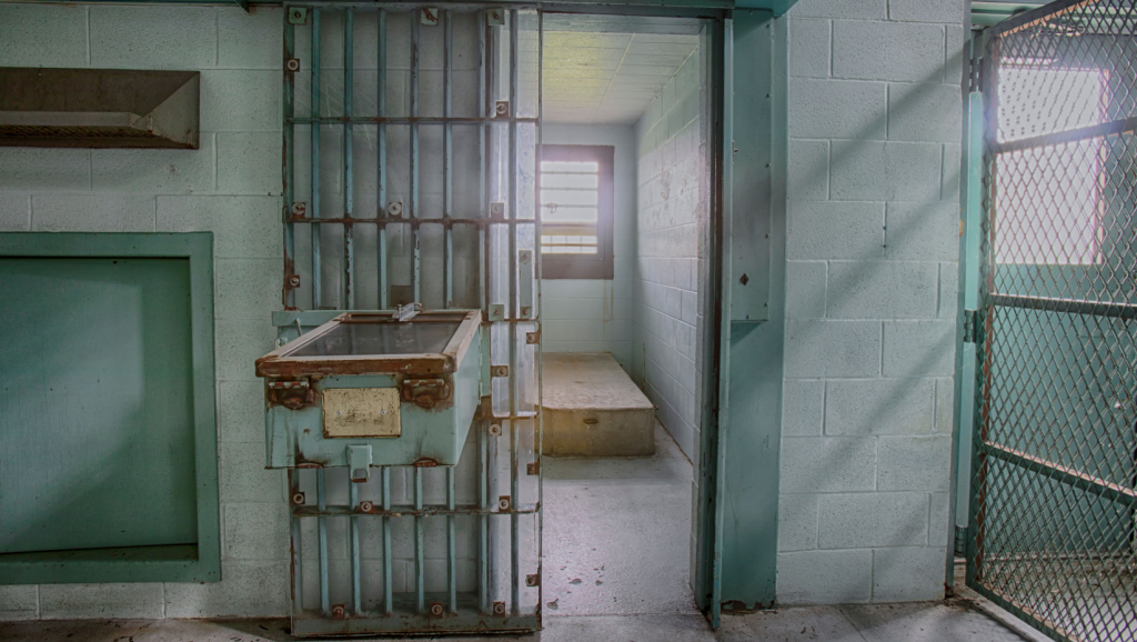 Stock image: Interior High Risk Solitary Confinement Cell